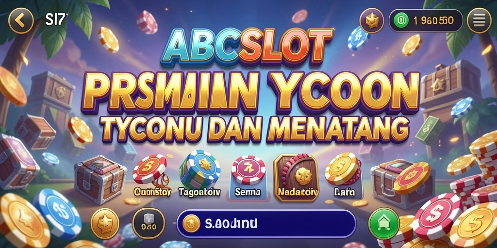 Tampilan menakjubkan gameplay Tycoon ABCSLOT yang seru.