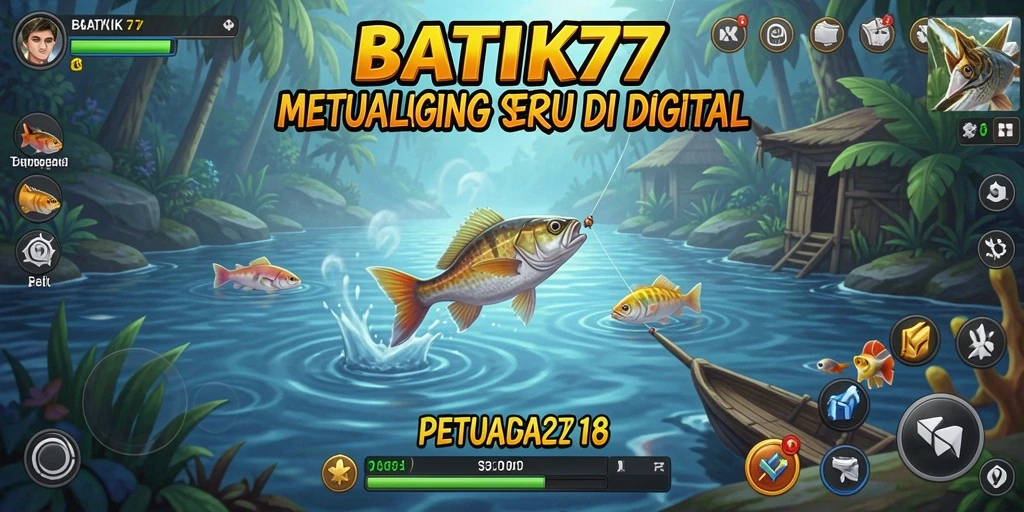 Tampilkan gameplay seru memancing di BATIK77.