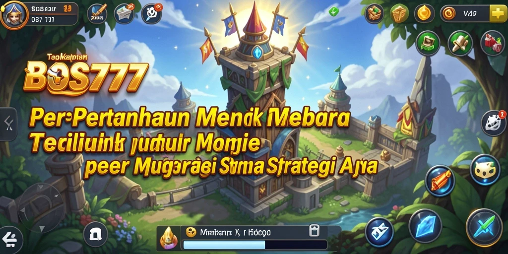 Tampilan gameplay BOS777 yang penuh strategi dan menegangkan.