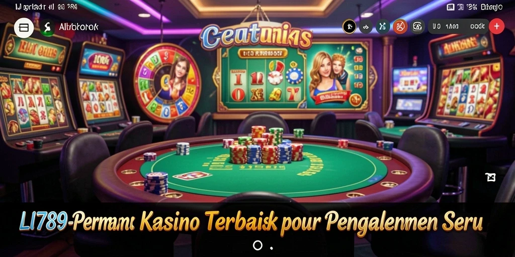Tampilan gameplay LI789 yang menegangkan dan mengasyikkan di dunia Kasino.