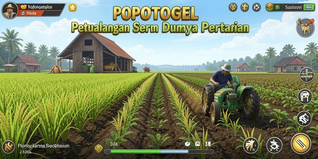 Gameplay menarik dalam dunia pertanian penuh warna.